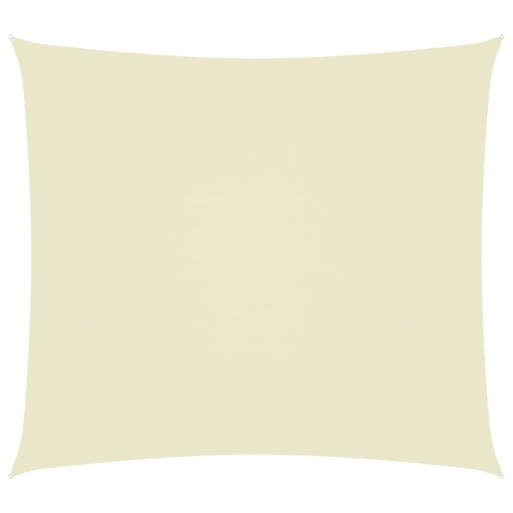 Πανί Σκίασης Ορθογώνιο Κρεμ 5 x 6 μ. από Ύφασμα Oxford