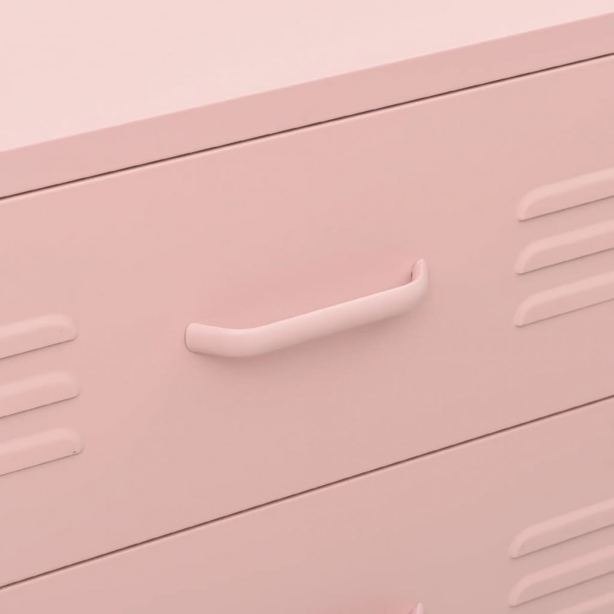 Συρταριέρα Ροζ 80 x 35 x 101,5 εκ. από Ατσάλι