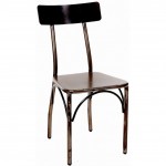 Alda μεταλλική καρέκλα 51x41x45xh85 εκ