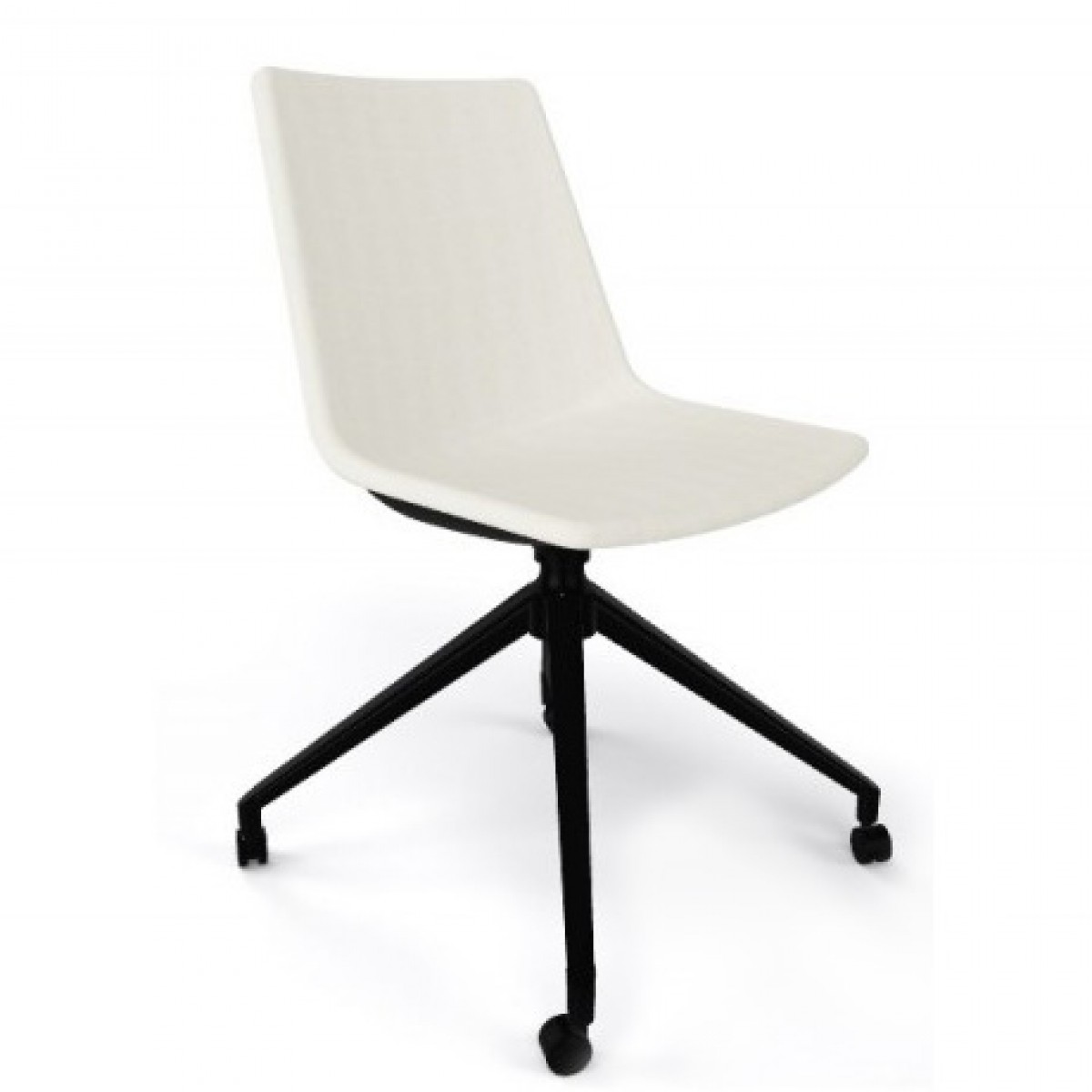 Akami upholstered καρέκλα γραφείου μεταλλική τροχήλατη 72.5x72.5x83.5 εκ