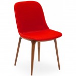 Shell W Pad καρέκλα σε πολλά διαθέσιμα χρώματα 47x49.5x80 εκ