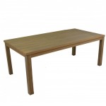 Garment τραπέζι από μασίφ ξύλο ευκάλυπτου 200x100x76 εκ