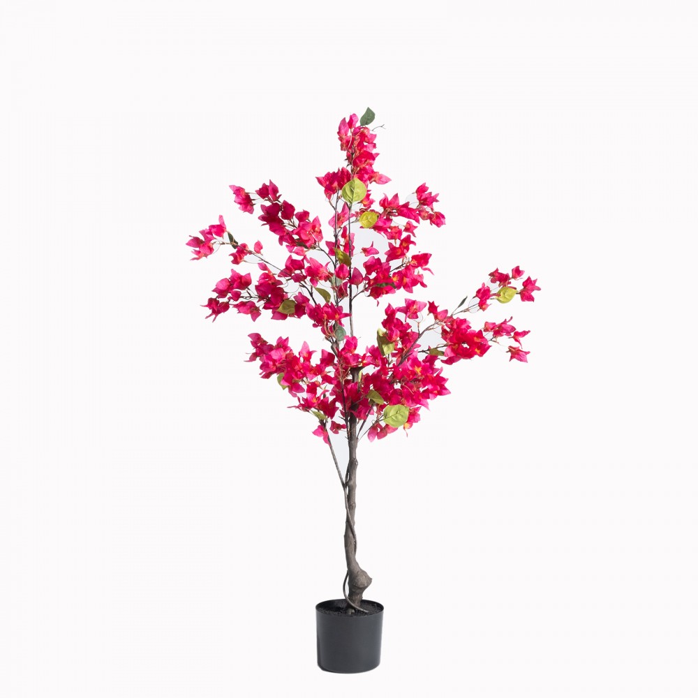 Blossom τεχνητό δέντρο βουκαμβίλια κόκκινη 120 εκ