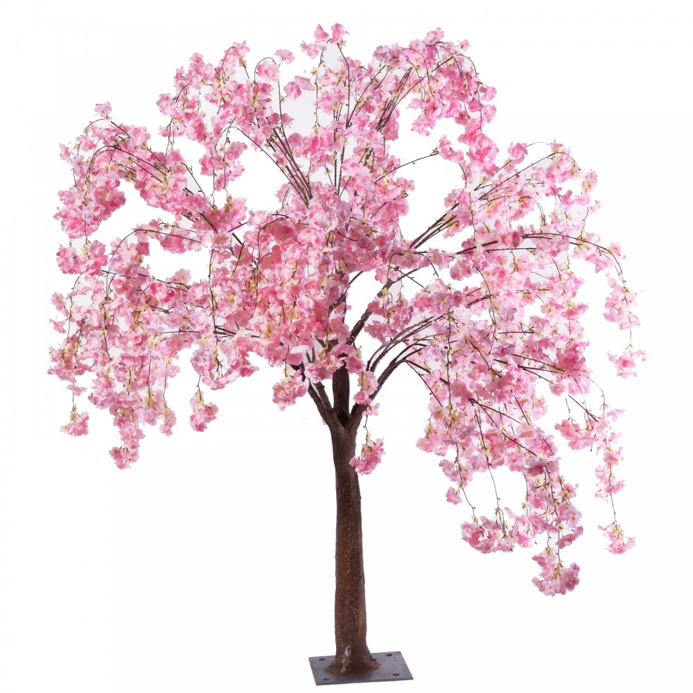 Blossom τεχνητό δέντρο αμυγδαλιά ροζ 170 εκ