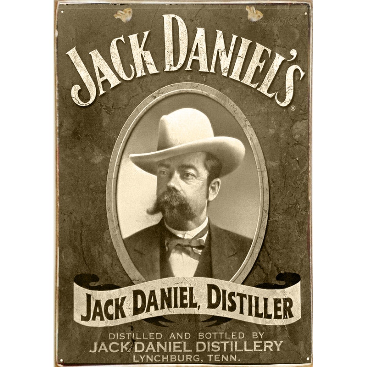 Sign Πίνακας Χειροποίητος  Jack Daniels 21cm X 30cm