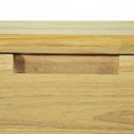 Τραπέζι κονσόλα 120 x 35 x 76 εκ από μασίφ ξύλο teak