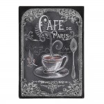 Café De Paris Ξύλινος Χειροποίητος Like Πίνακας 20 x 30cm