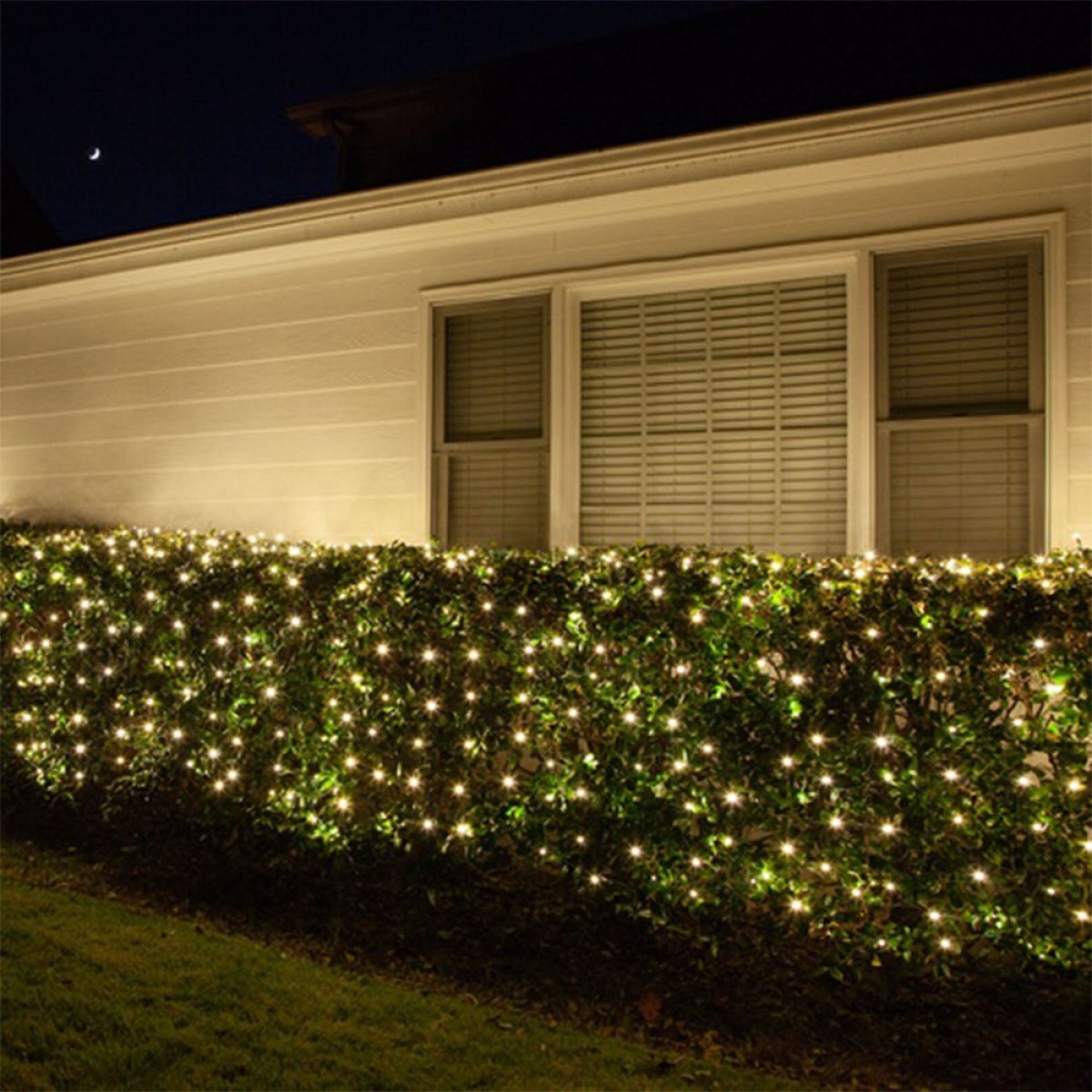 500 Led λαμπάκια IP44 με πρόγραμμα πράσινο καλώδιο και θερμό λευκό φως 15μ