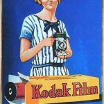 Kodak Film Ξύλινος Χειροποίητος Πίνακας 20x30 cm