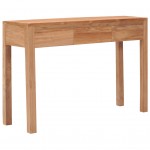 Τραπέζι κονσόλα από μασίφ ξύλο teak 110x35x75 εκ