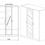 Ντουλάπα τρίφυλλη σε φυσική απόχρωση 120x52.5x191 εκ