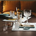 Golden Touch Timeless ποτήρι σκαλιστό ψηλό νερού 6.75x14.3 εκ