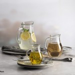 Bistro κανάτα γυάλινη για κρασί σετ των έξι τεμαχίων 8x15 εκ